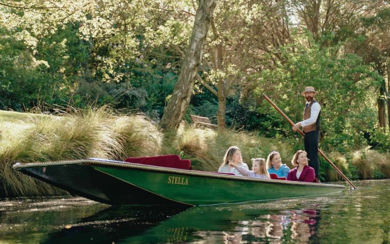Punting on the Avon